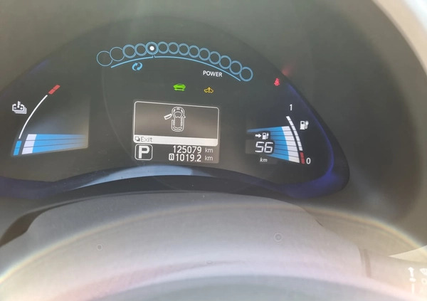 Nissan Leaf cena 36777 przebieg: 125079, rok produkcji 2013 z Szklarska Poręba małe 379